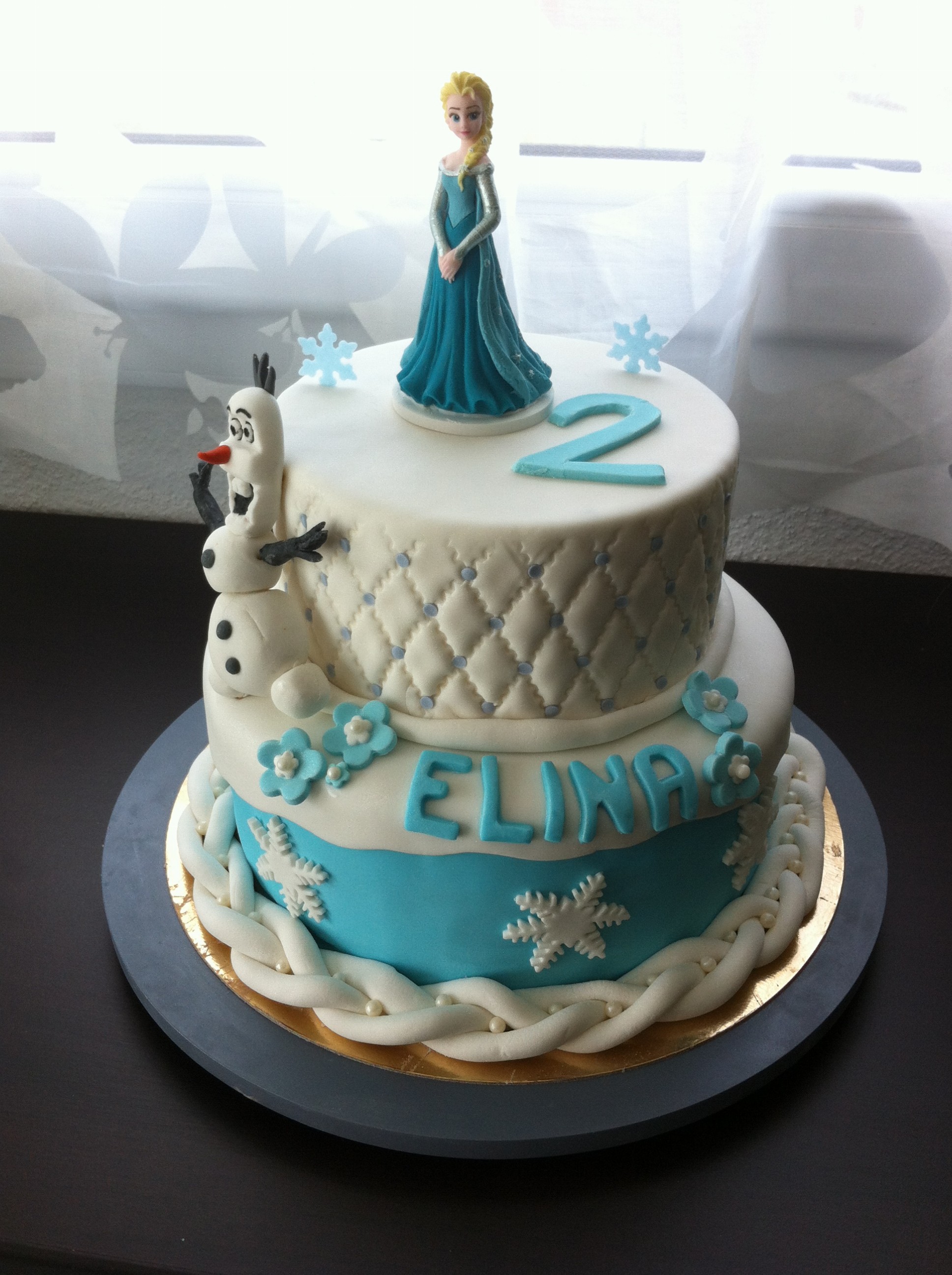 Cake Design La Reine des Neiges